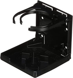 Подстаканник складной Attwood двухразмерный, пластик, чёрный (2445-1, 2445-7)